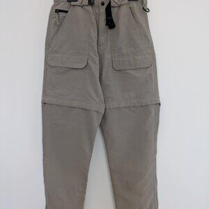 Northface Zip Offs Men's Small Hiking